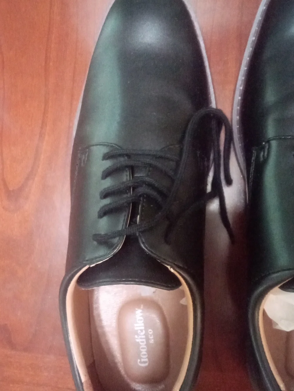 Goodfellow & Co Black Men's Lace-Up Derby Shoes NWT $40